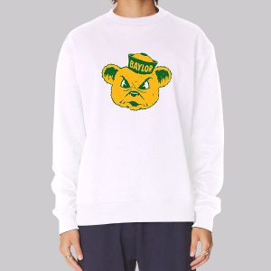 Cute Bear Mascot Baylor Merch Sweatshirt