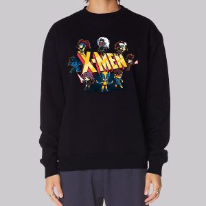 Cute Chibi Characters Xmen Sweatshirt Cute Chibi Characters Xmen Sweatshirt