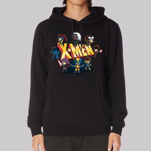 Cute Chibi Characters Xmen Sweatshirt