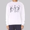 Cute Dancing Skeleton Butterfly Sweatshirt