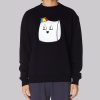 Cute Face smii7y Logo Sweatshirt