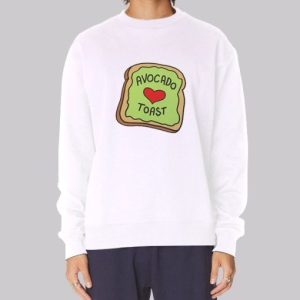 Cute Graphic Toast Avocado Sweatshirt 3 Cute Graphic Toast Avocado Sweatshirt 4