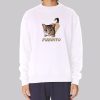Cute Kitten Burrito Food Purrito Sweatshirt