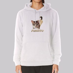 Cute Kitten Burrito Food Purrito Sweatshirt