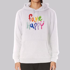 Cute Letter Fake Happy Sweatshirt