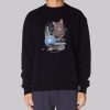 Cute Library the Mountain Cat Sweatshirt