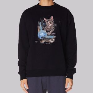 Cute Library the Mountain Cat Sweatshirt