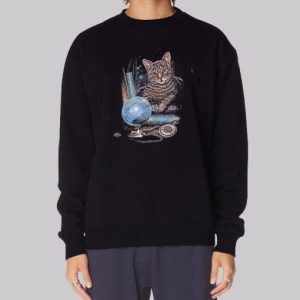 Cute Library the Mountain Cat Sweatshirt 3 Cute Library the Mountain Cat Sweatshirt 4