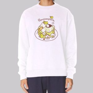 Cute Pancake Friends Pompompurin Sweatshirt 4
