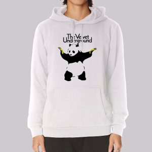 Cute Panda the Velvet Underground Sweatshirt