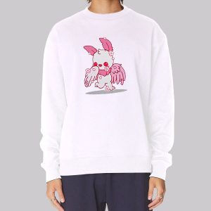 Cute Pink Sakura Mothman Sweatshirt Cute Pink Sakura Mothman Sweatshirt