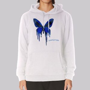 Cute Staycation Butterfly Sweatshirt