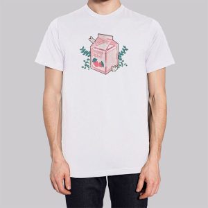 Cute Strawberry Milk Carton Sweatshirt 3