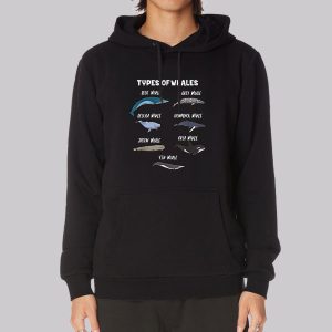 Cute Types of Whales Sweatshirt