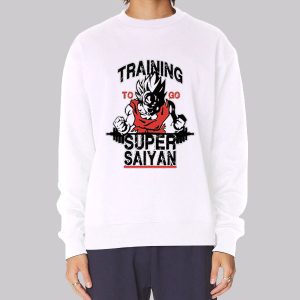 DBZ Goku Vegeta Train Saiyan Sweatshirt DBZ Goku Vegeta Train Saiyan Sweatshirt