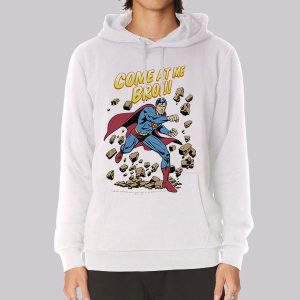 DC Comics Come at Me Bro Superman Sweatshirt