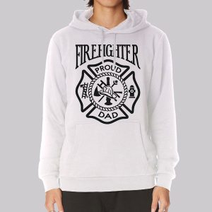 Dad for Firefighter Sweatshirt