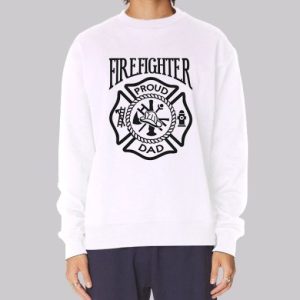 Dad for Firefighter Sweatshirt 4