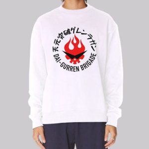 Dai Gurren Brigade Gurren Lagann Sweatshirt 4