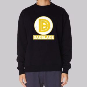 Dakblake Merch Golden Logo Sweatshirt 3 Dakblake Merch Golden Logo Sweatshirt 4