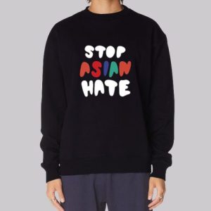 Damian Lillard Flavours Stop Aapi Hate Sweatshirt 3 Damian Lillard Flavours Stop Aapi Hate Sweatshirt 4