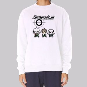 Danganronpa Logo 2 Sweatshirt Danganronpa Logo 2 Sweatshirt