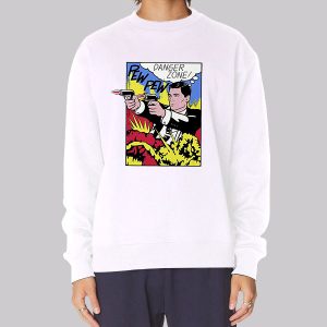 Danger Zone Pew Pew Archer Sweatshirt 1