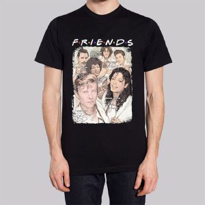 David Bowie Signature and Friends Sweatshirt 2 David Bowie Signature and Friends Sweatshirt 3