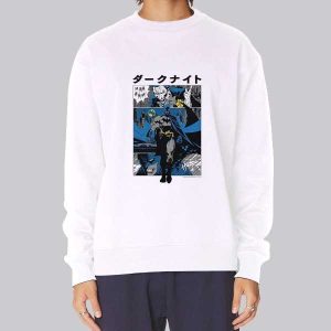 Dc Comic Batman Manga Panel Sweatshirt Dc Comic Batman Manga Panel Sweatshirt