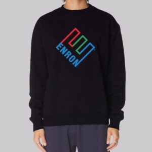 Defunct Finance Logo Enron Sweatshirt 3 Defunct Finance Logo Enron Sweatshirt 4