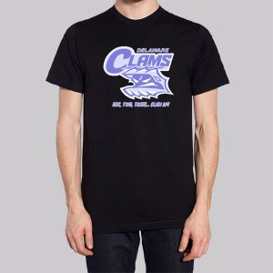 Delaware Clams Clam up Logo Sweatshirt 2 Delaware Clams Clam up Logo Sweatshirt 3