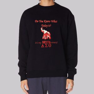 Delta Sigma Theta It’s My Deltaversary Sweatshirt