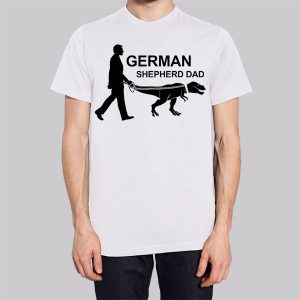 Dinosaur in German Shepherd Dad Sweatshirt 2 Dinosaur in German Shepherd Dad Sweatshirt 3