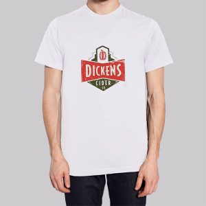 Distressed Look Dickens Cider Sweatshirt 2 Distressed Look Dickens Cider Sweatshirt 3