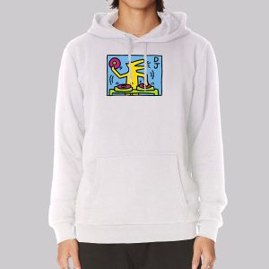 Dj Dog New Keith Haring Talking Heads Pop Art Sweatshirt
