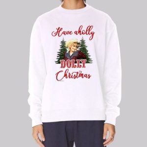 Dolly Parton Holly Dolly Christmas Sweatshirt 4