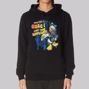 Donald Duck What Part of Quack Sweatshirt