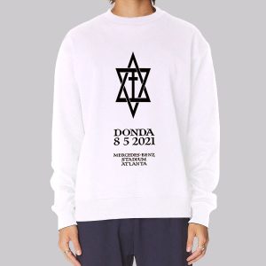 Donda Black Party Kanye West Ye 24 Merch Sweatshirt
