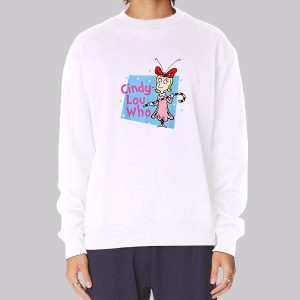 Dr Seuss Cindy Lou Who Sweatshirt Dr Seuss Cindy Lou Who Sweatshirt