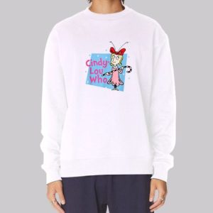 Dr Seuss Cindy Lou Who Sweatshirt 4