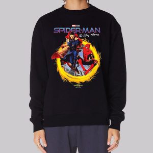 Dr Strange and Spiderman No Way Home Sweatshirt Dr Strange and Spiderman No Way Home Sweatshirt