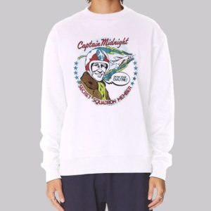 Drink Your Ovaltine Inspired Captain Sweatshirt 4