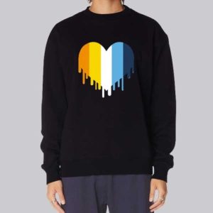 Dripping Heart Aroace Pride Sweatshirt 3 Dripping Heart Aroace Pride Sweatshirt 4