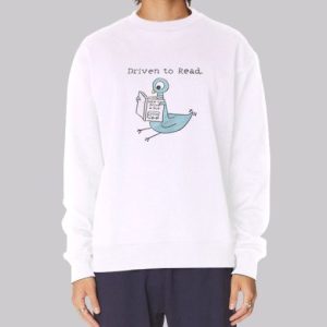 Driven to Read Pigeon Mo Willems Sweatshirt 4