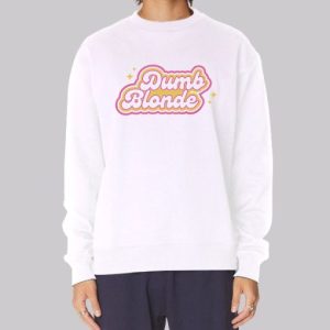 Dumb Blonde Podcast Logo Sweatshirt 4