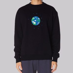 Earth Planets Kurzgesagt Merch Sweatshirt Earth Planets Kurzgesagt Merch Sweatshirt