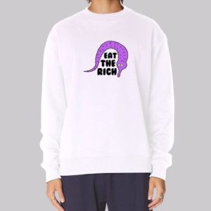 Eat the Rich Worm on a String Meme Sweatshirt 3 Eat the Rich Worm on a String Meme Sweatshirt 4