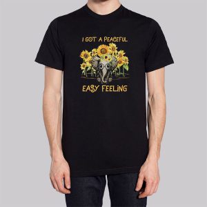 Elephant With Sunflower I Got a Peaceful Sweatshirt 2 Elephant With Sunflower I Got a Peaceful Sweatshirt 3