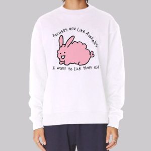 Excuses Are Like Assholes Funny Sweatshirt 3 Excuses Are Like Assholes Funny Sweatshirt 4