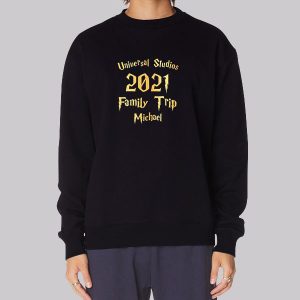 Family Trip Universal Studios Family Sweatshirt